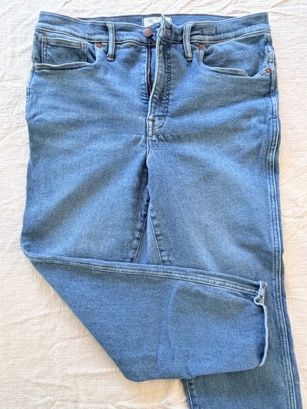 Madewell Straight Leg Stovepipe Jean